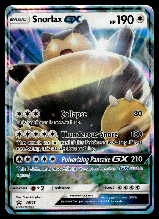 NM Snorlax-GX SM05 - Sun & Moon Promos