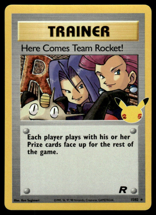 Here Comes Team Rocket! 015/025 - Celebrations Classic Collection - Sword & Shield