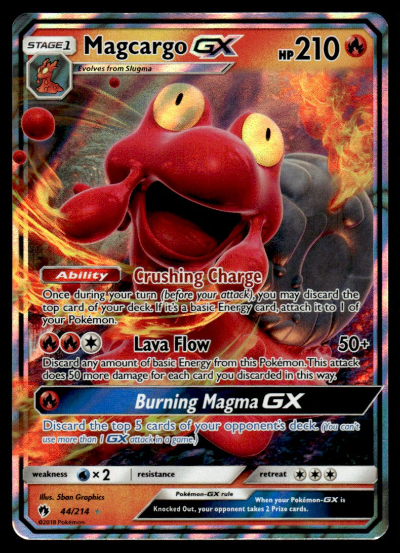 Magcargo-GX - NM - 44 - Lost Thunder