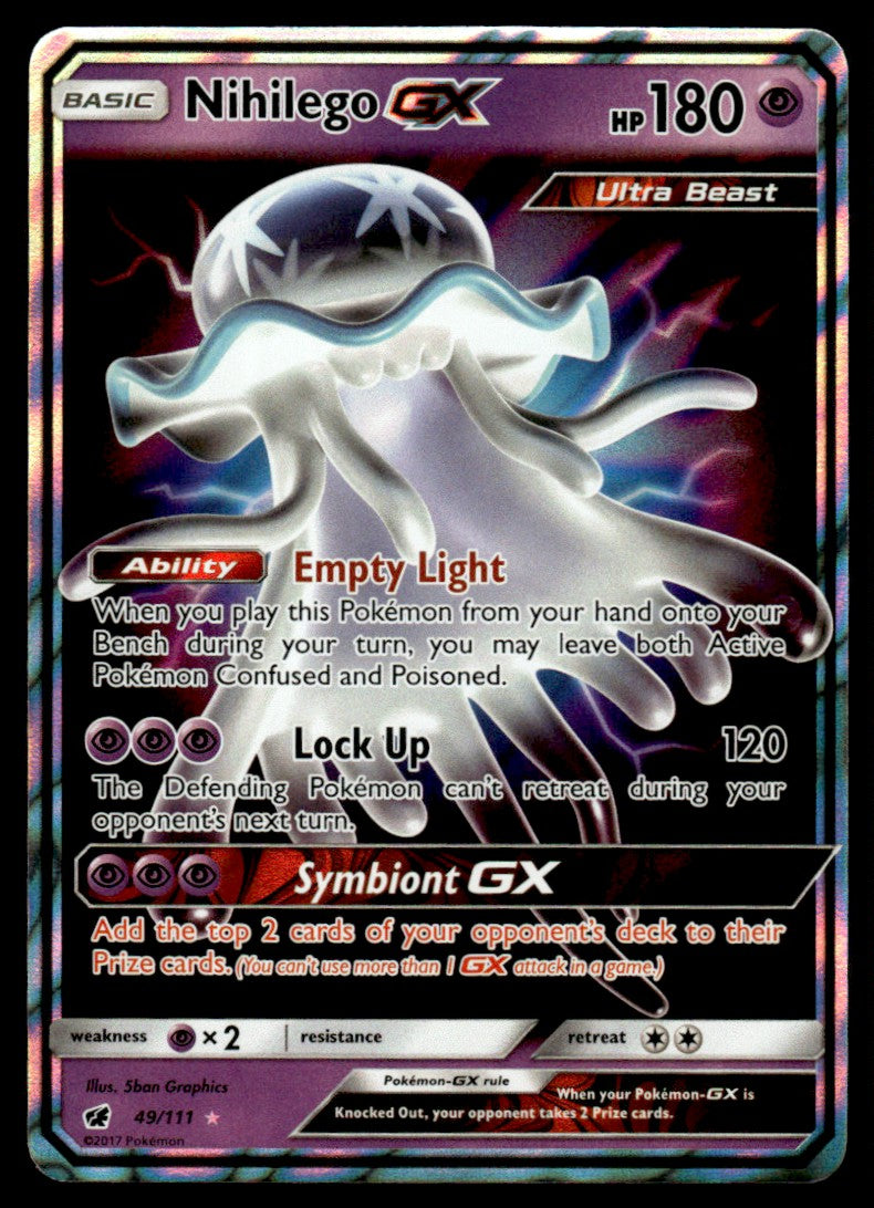 Nihilego-GX - NM - 49 - Crimson Invasion