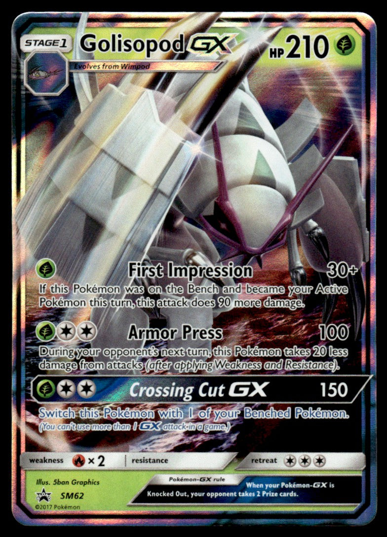 Golisopod-GX - NM - SM62 - Sun & Moon Promos