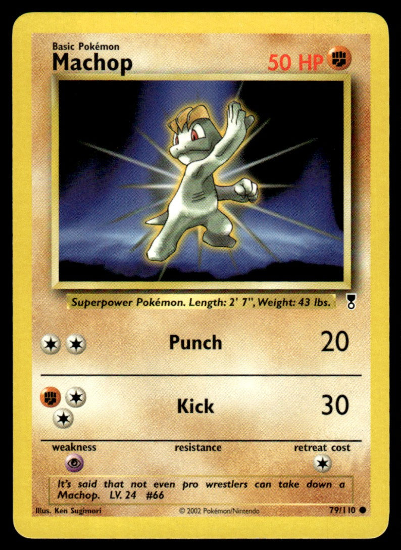 LP Machop 79 No Holo - Legendary Collection
