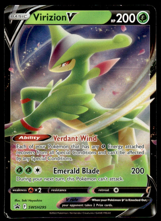 Virizion V SWSH295/PRSS - Sword & Shield Promos - Sword & Shield