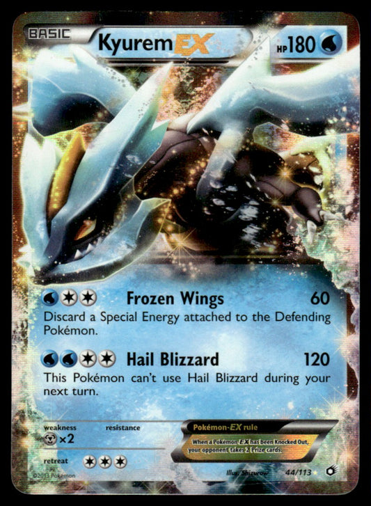 NM Kyurem-EX 44 - Legendary Treasures
