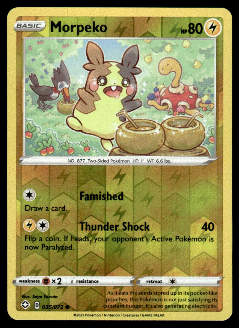 Morpeko 035/072 Reverse - Shining Fates - Sword & Shield