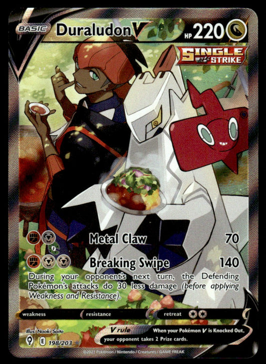 Duraludon V 198/203 - Evolving Skies - Sword & Shield