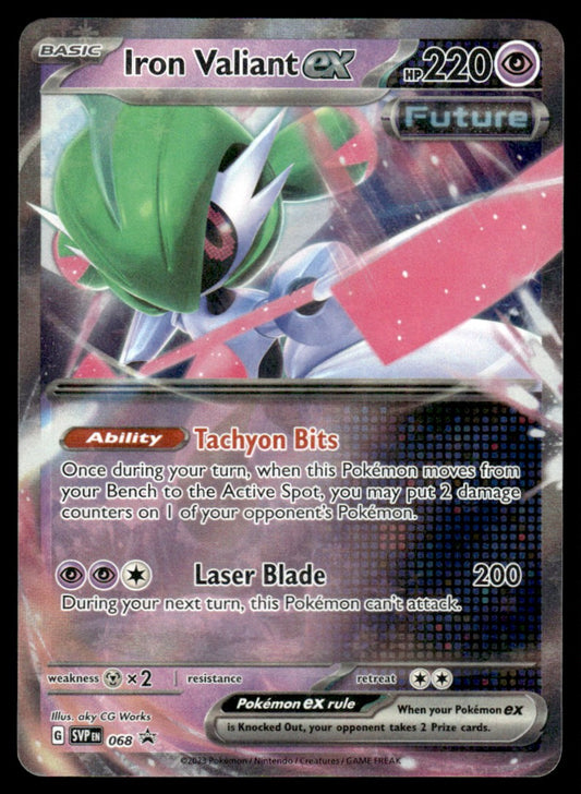 Iron Valiant ex 068/PRSV - Scarlet & Violet Promos - Scarlet & Violet