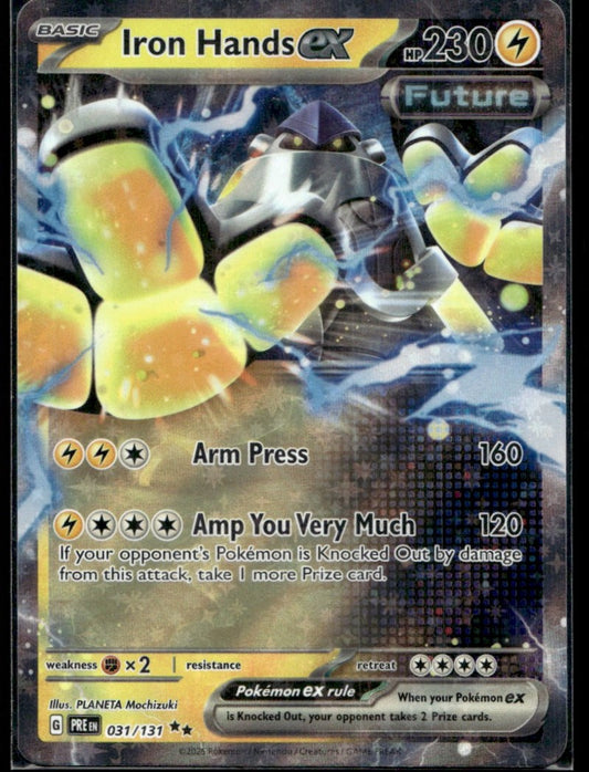 Iron Hands ex 031/131 - Prismatic Evolutions - Scarlet & Violet