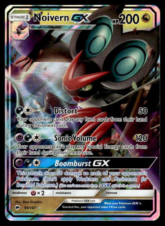 NM Noivern-GX 99 - Burning Shadows