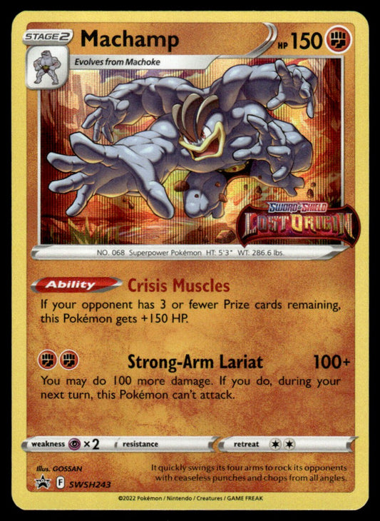 Machamp (Pre-Release) SWSH243/PRSS - Sword & Shield Promos - Sword & Shield