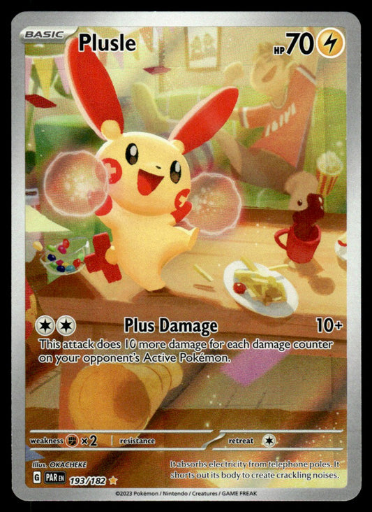 Plusle 193 - Paradox Rift - Scarlet & Violet