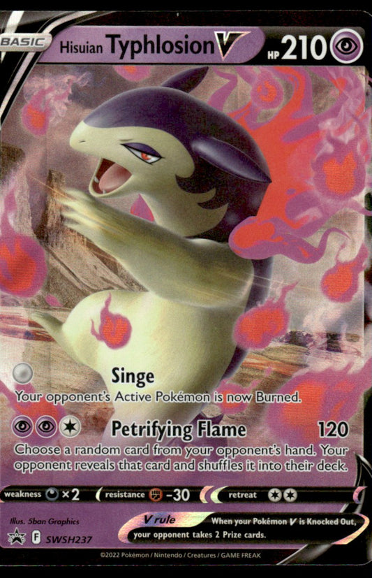 Hisuian Typhlosion V SWSH237 - Sword & Shield Promos - Sword & Shield