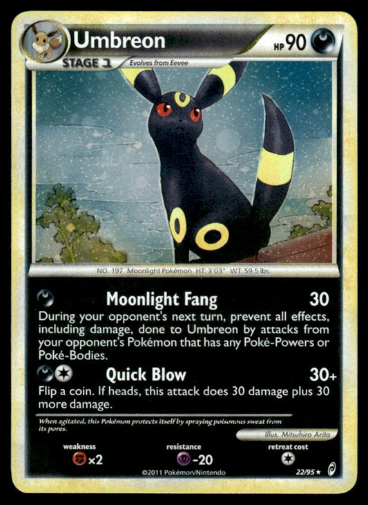 LP - Umbreon (Cosmo Holo) 22 - Holo - Call of Legends
