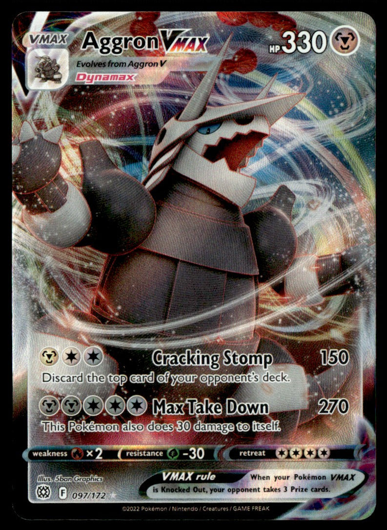 Aggron VMAX 097/172 - Brilliant Stars - Sword & Shield