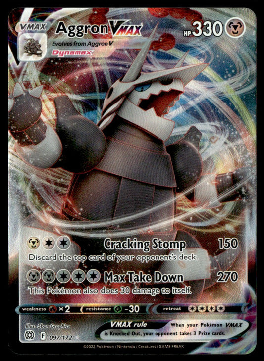 Aggron VMAX 097/172 - Brilliant Stars - Sword & Shield