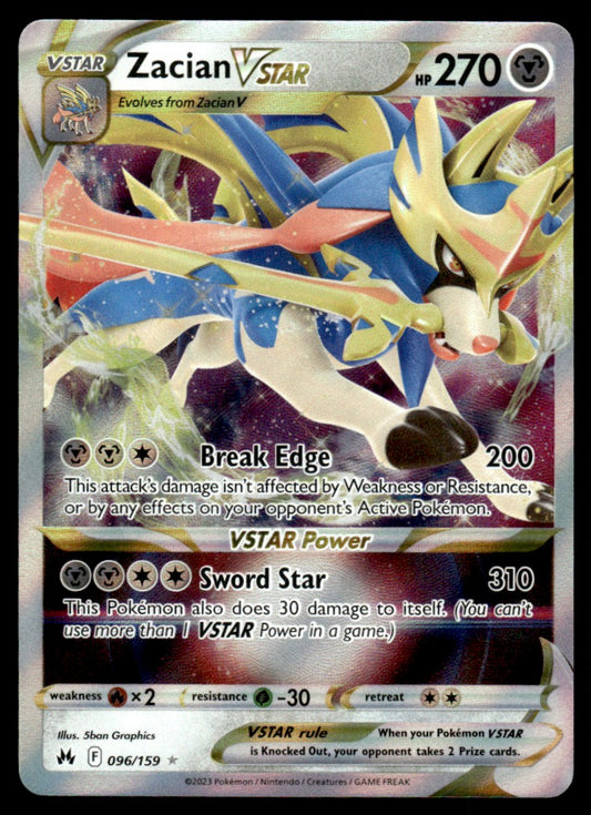 Zacian VSTAR 096/159 - Crown Zenith - Sword & Shield