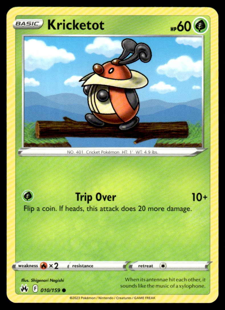 Kricketot 010/159 Comun - Crown Zenith - Sword & Shield