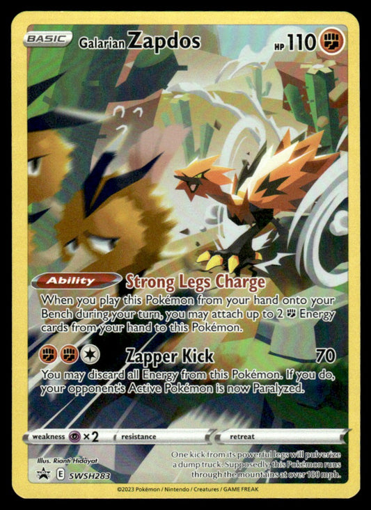 Galarian Zapdos SWSH283 - Sword & Shield Promos - Sword & Shield