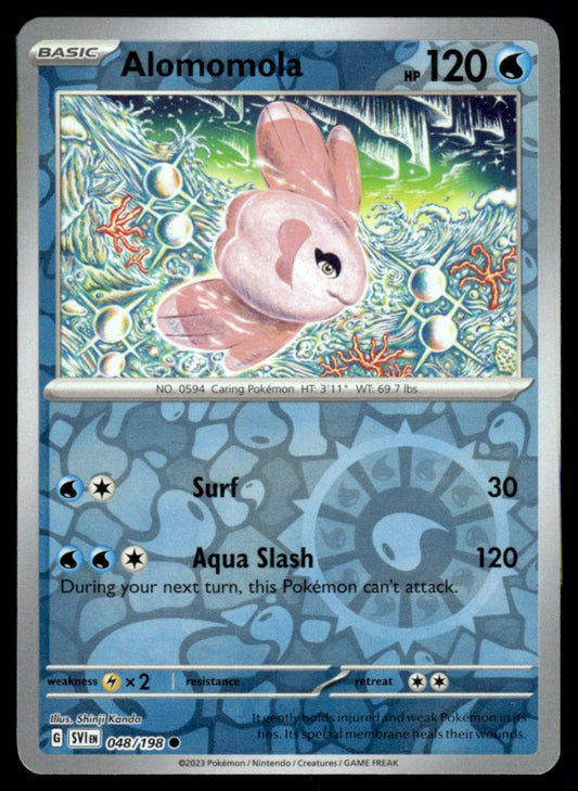 Alomomola 048/198 Reverse - Scarlet & Violet Base Set - Scarlet & Violet