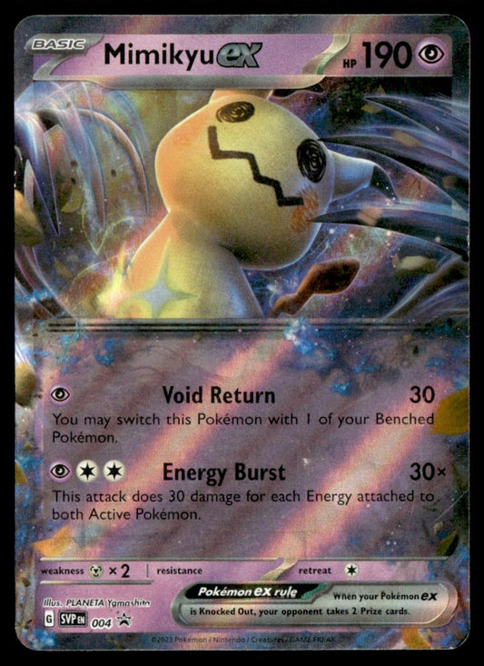 Mimikyu ex 04/PRSV - Scarlet & Violet Promos - Scarlet & Violet