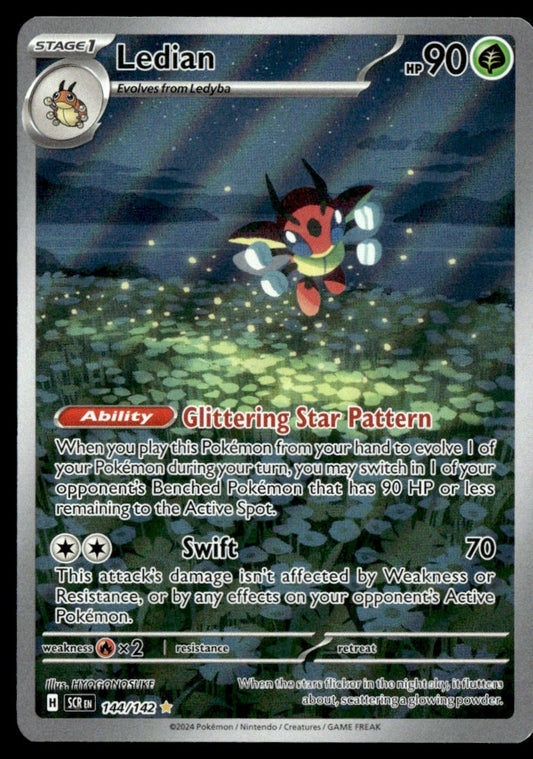 Ledian 144/142 - Stellar Crown - Scarlet & Violet