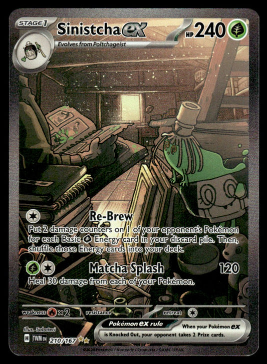 Sinistcha ex 210/167 - Twilight Masquerade - Scarlet & Violet