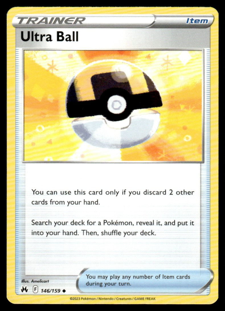 Ultra Ball 146/159 Uncomon - Crown Zenith - Sword & Shield