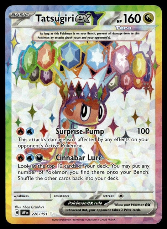 Tatsugiri ex 226/191 - Surging Sparks - Scarlet & Violet