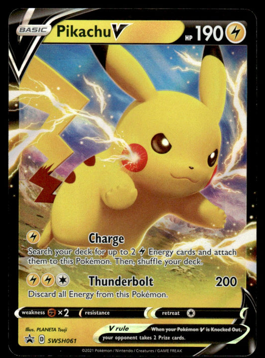 Pikachu V SWSH061 - Sword & Shield Promos - Sword & Shield