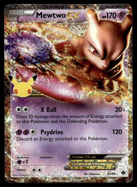 Mewtwo-EX 054/025 - Celebrations Classic Collection - Sword & Shield