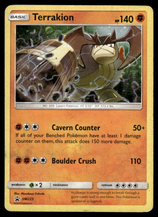 MP - Terrakion SM223 - Holo - Sun & Moon Promos