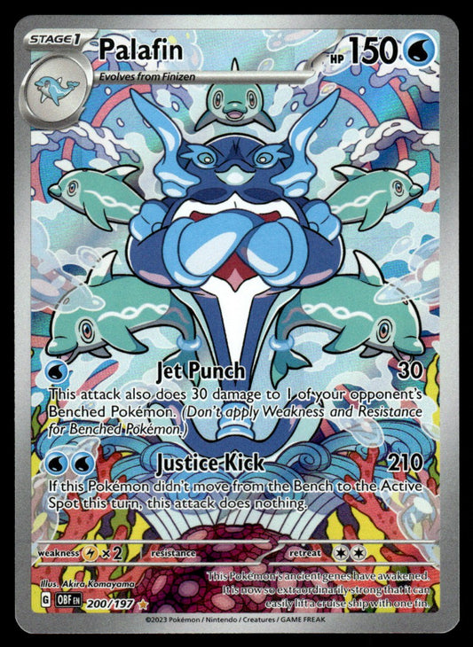 Palafin 200/197 - Obsidian Flames - Scarlet & Violet
