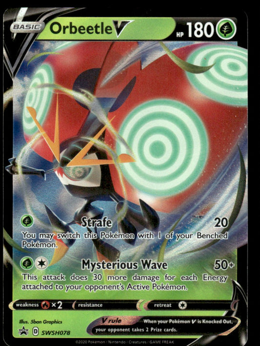 Orbeetle V SWSH078/PRSS - Sword & Shield Promos - Sword & Shield
