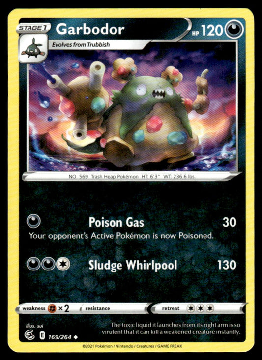 Garbodor 169/264 Uncomon - Fusion Strike - Sword & Shield