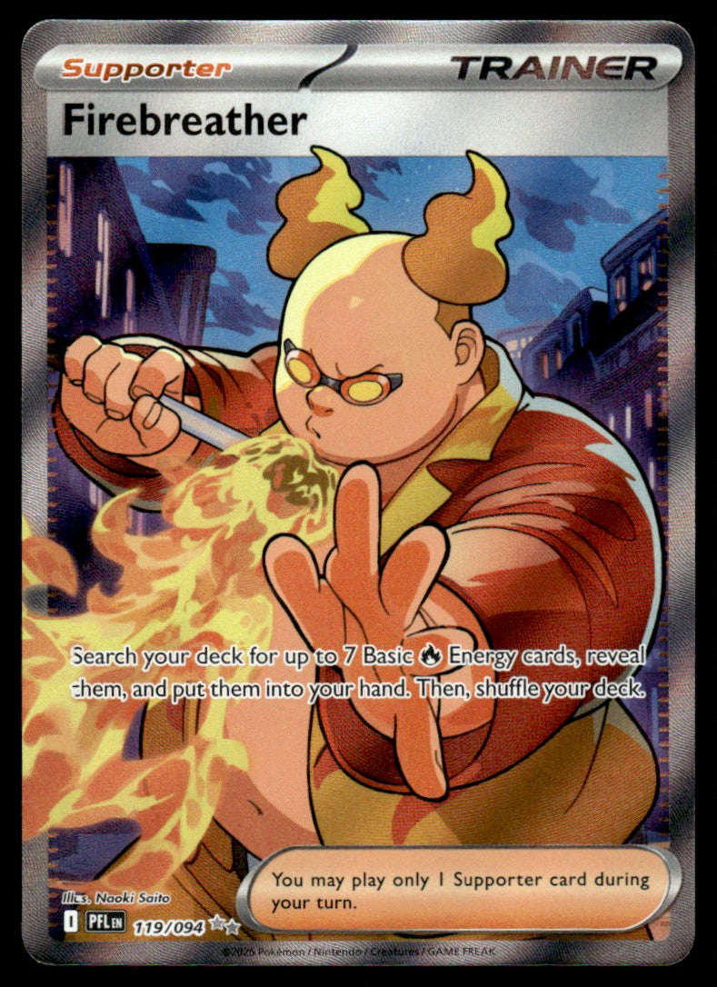 Firebreather 119 - Phantasmal Flames - Mega Evolution