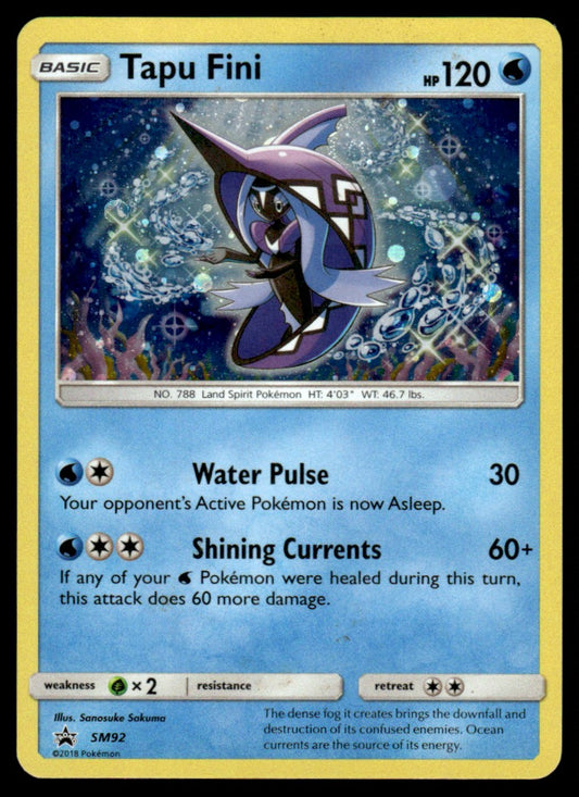 LP - Tapu Fini SM92 - Holo - Sun & Moon Promos