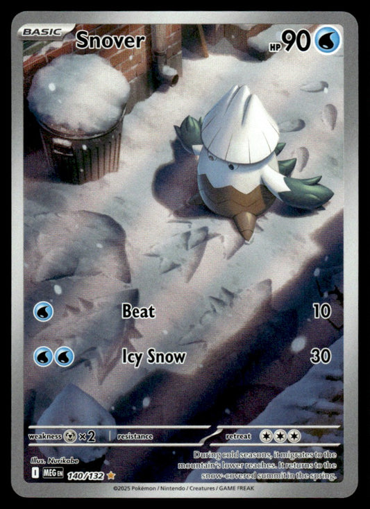 Snover 140/132 - Mega Evolution Base Set - Mega Evolution