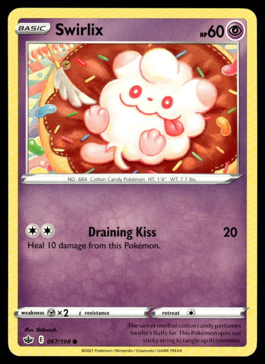 Swirlix 067/198 Comun - Chilling Reign - Sword & Shield