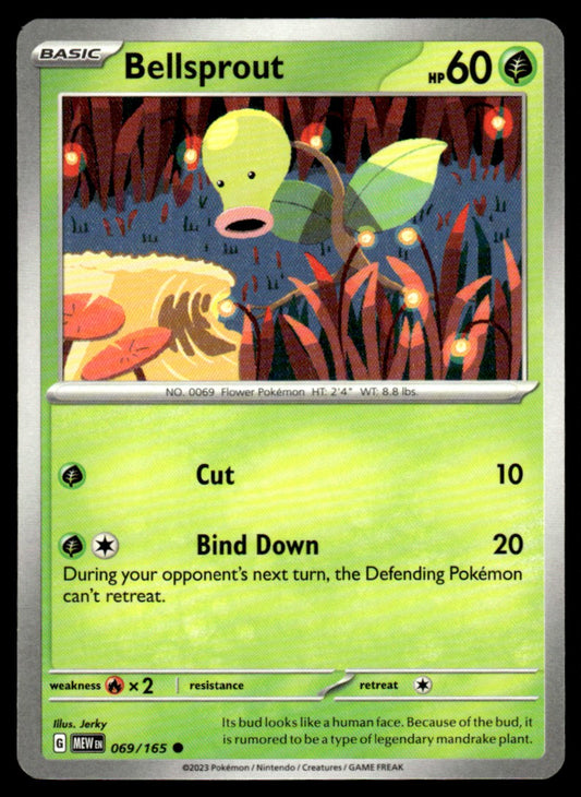 Bellsprout 069/165 Comun - Scarlet & Violet - 151 - Scarlet & Violet