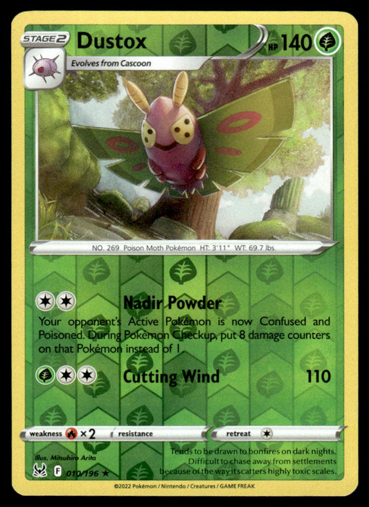 Dustox 010/196 Reverse - Lost Origin - Sword & Shield