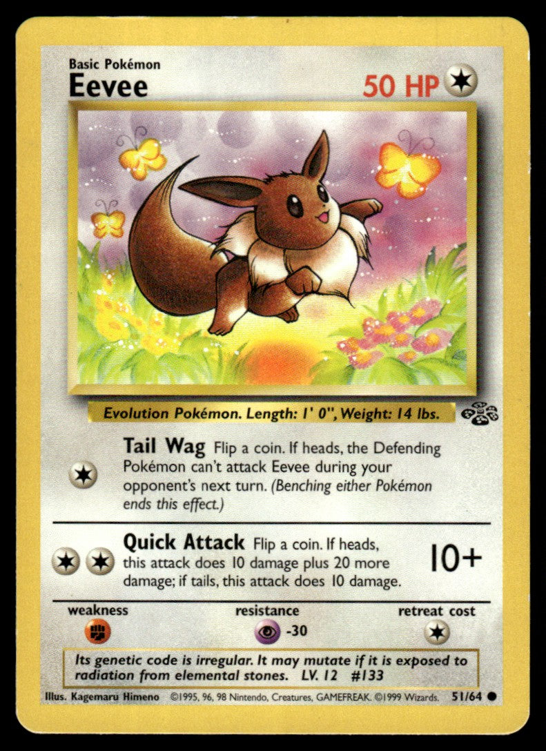 LP Eevee 51 No Holo - Jungle