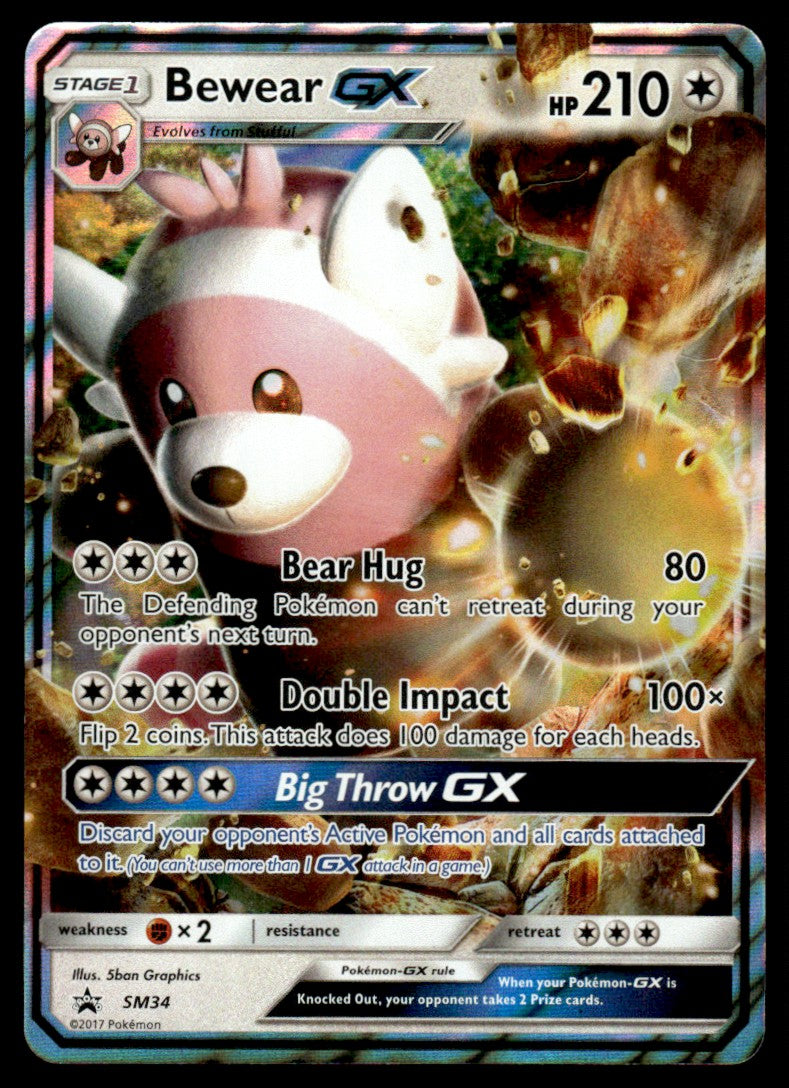 Bewear-GX - NM - SM34 - Sun & Moon Promos