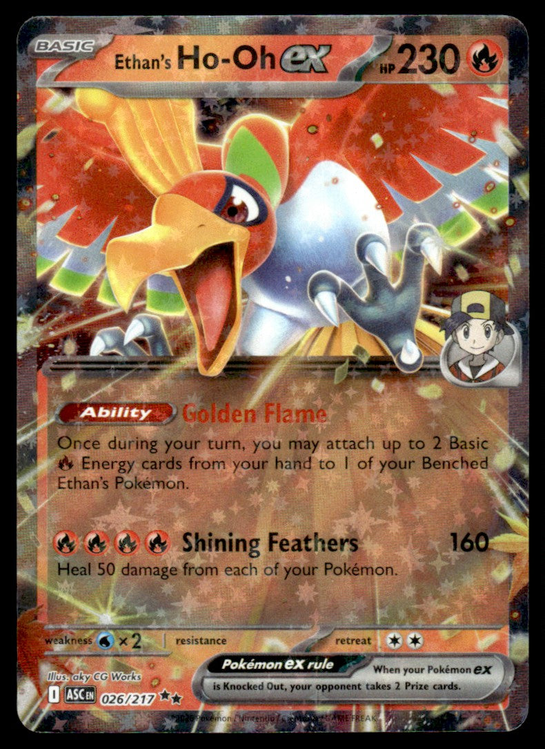 Ethan's Ho-Oh 026/217 - Ascended Heroes - Mega Evolution