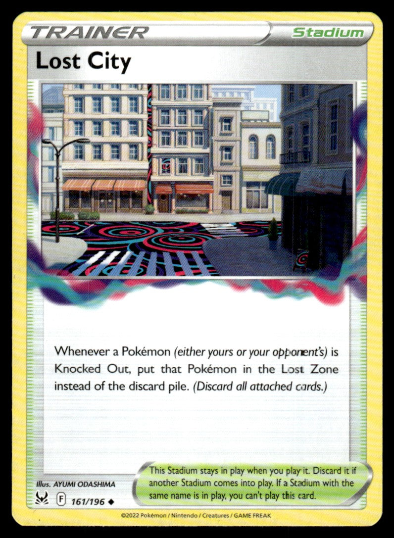 Lost City 161/196 Uncomon - Lost Origin - Sword & Shield