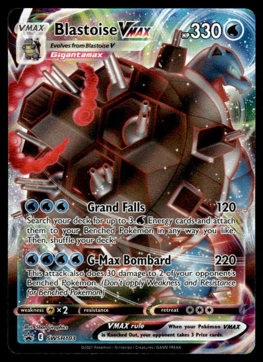 Blastoise VMAX SWSH103 - Sword & Shield Promos - Sword & Shield
