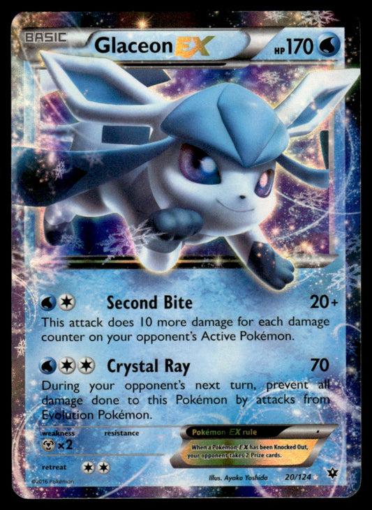 LP Glaceon-EX 20 - Fates Collide