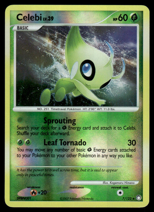 NM - Celebi 7 - Reverse - Mysterious Treasures