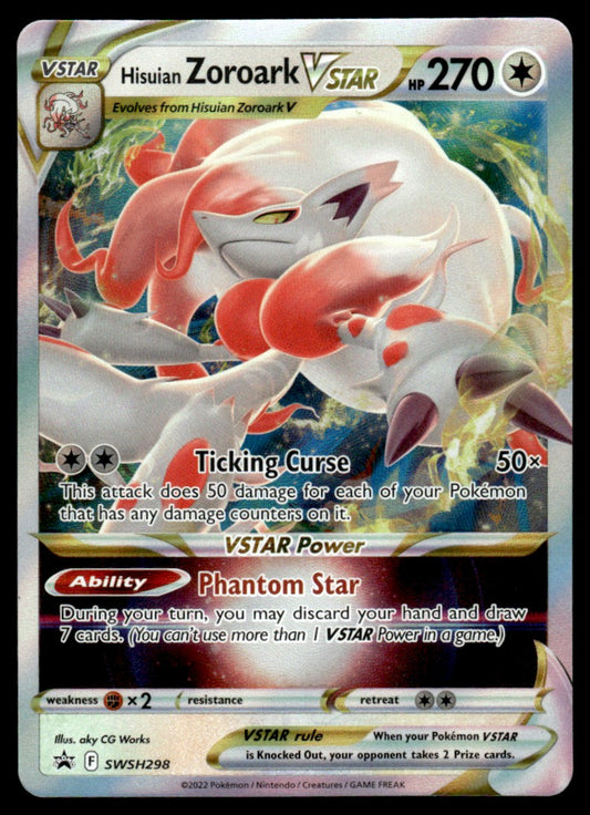 Hisuian Zoroark VSTAR SWSH298 - Sword & Shield Promos - Sword & Shield