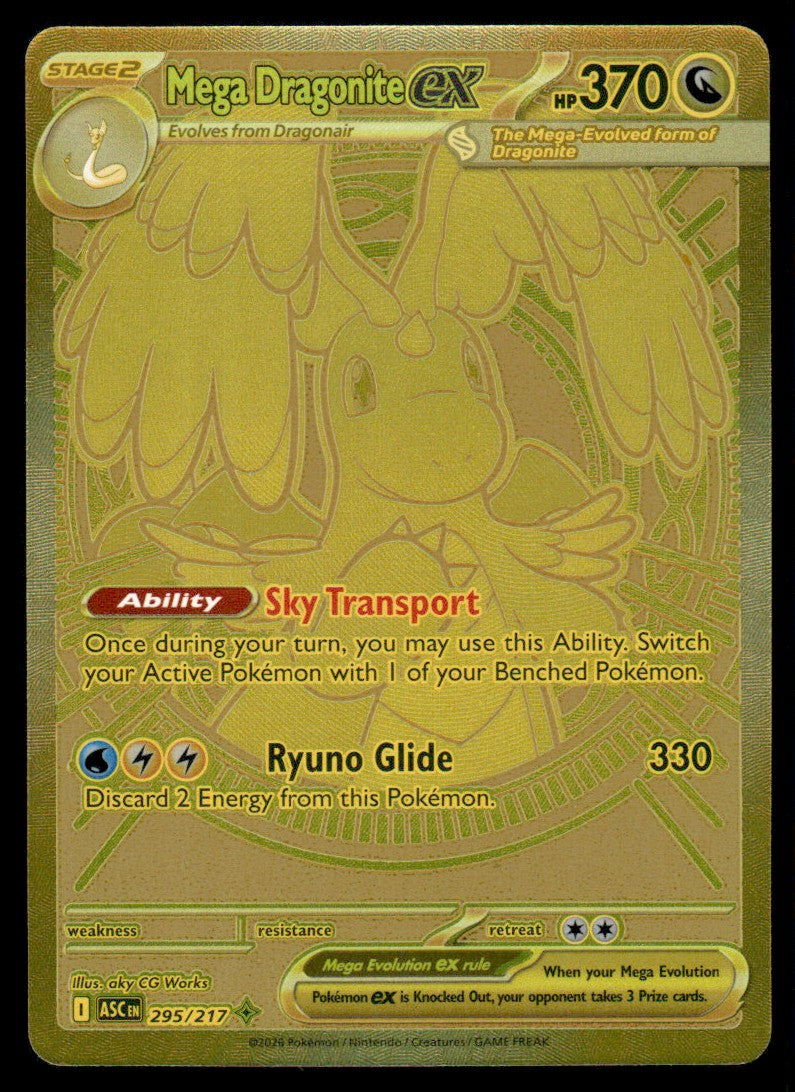 Mega Dragonite ex 295/217 - Ascended Heroes - Mega Evolution