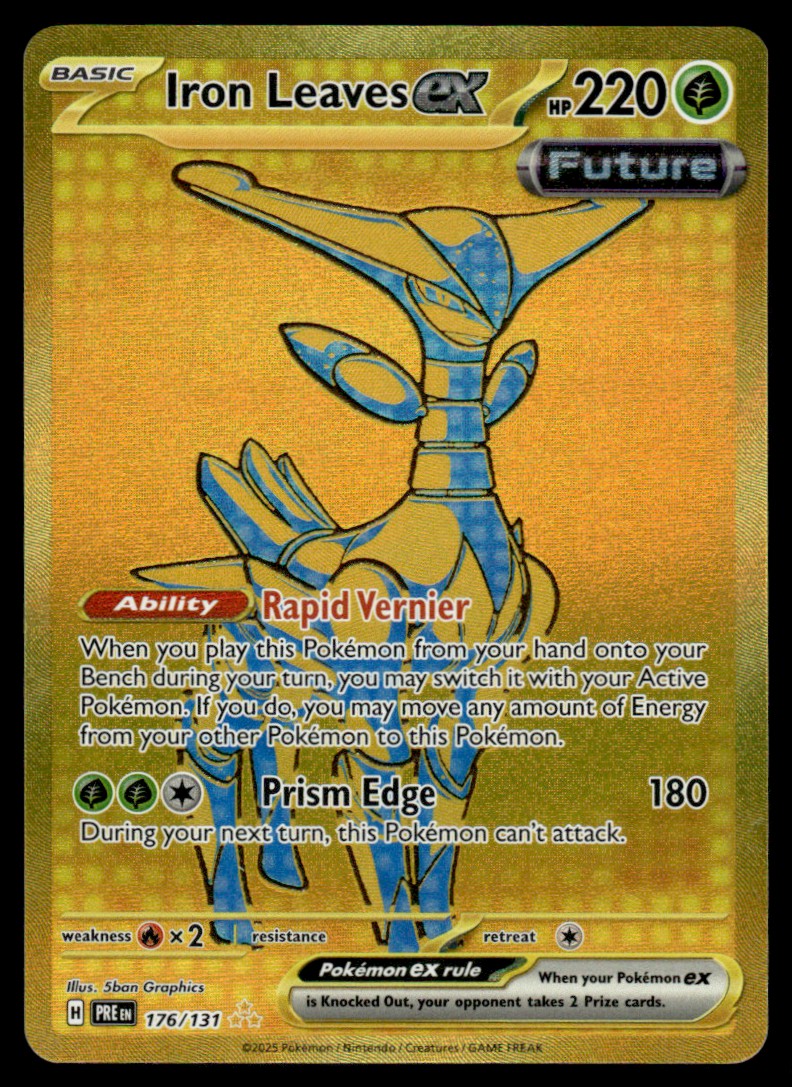 Iron Leaves ex 176/131 - Prismatic Evolutions - Scarlet & Violet